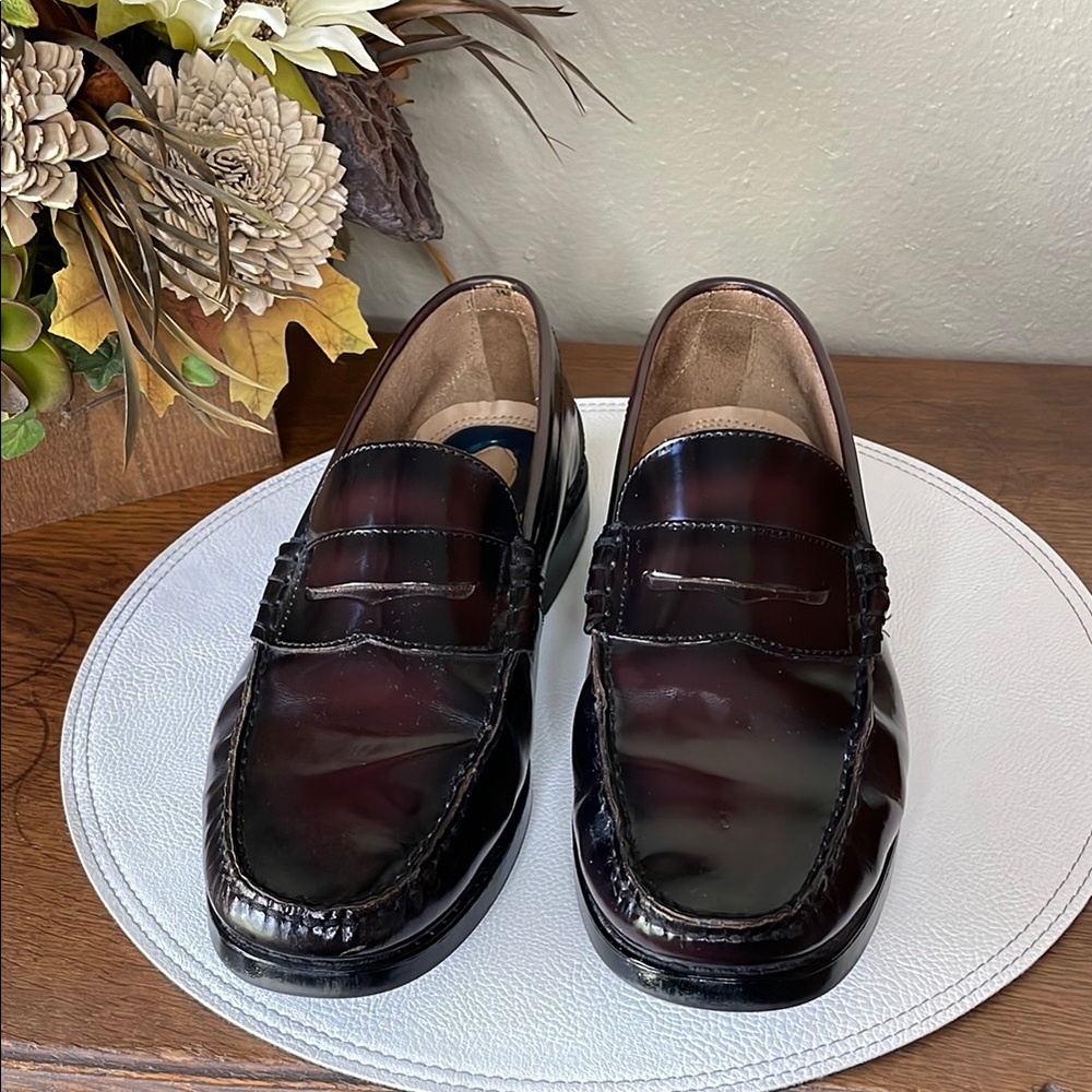 Nunn Bush Dark Brown Penny Loafers. Very Good Used Condition! 👞